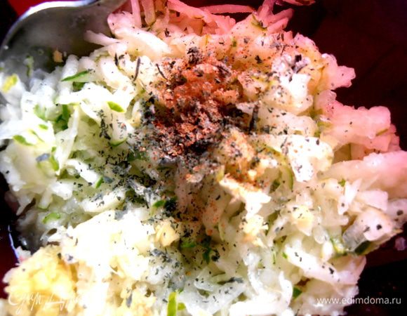 Мне хватило щепотки+ соль столько же!