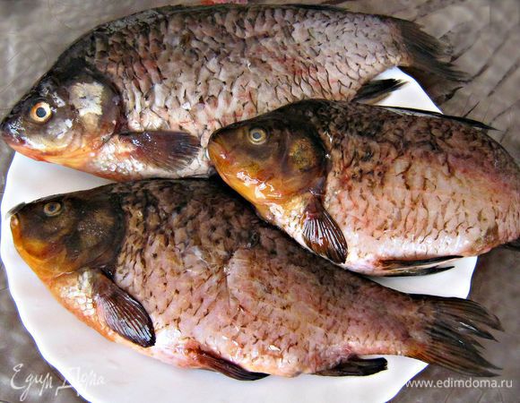 Вот такого золотого карася я сегодня буду готовить. Приступим!
