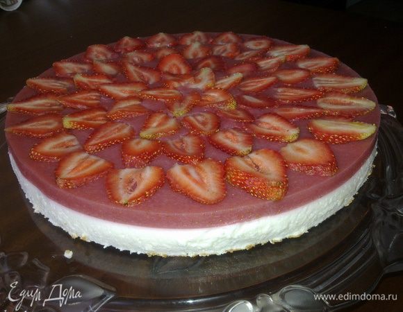 На утро мы завтракали этим прохладным десертом с чашечкой горячего чая...ммммм