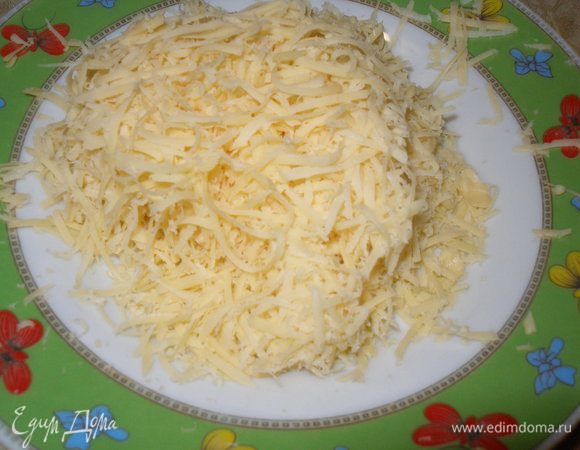 ...А сыр на мелкой.
