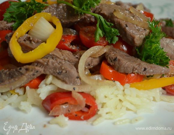 Подаем с рисом. Приятного аппетита.