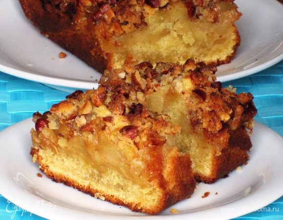 Недавно приготовила  популярный среди блогеров кекс от Леночки (Еlen@Lat) http://www.edimdoma.ru/retsepty/53024-keks-s-yablokom-i-hrustyaschey-korochkoy-apple-crumble-cake. Очень вкусный и всего лишь один недостаток....очень быстро от него остаются только крошки. Рекомендую!!!