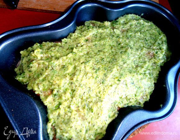 Отправляем на 5-7 минут снова в духовку запечься сыру.