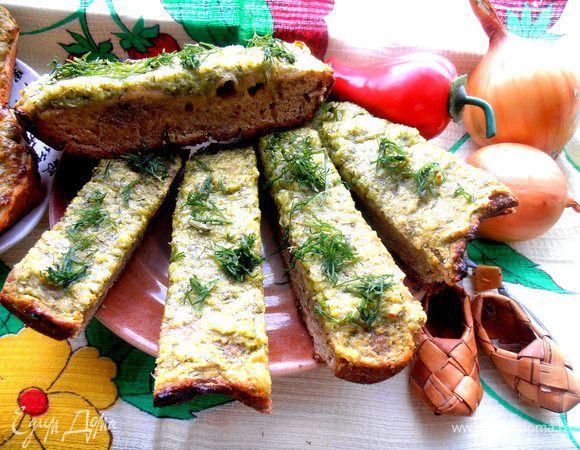 Посыпаем укропом и подаём горячими! Или складываем в коробочку для пикника))