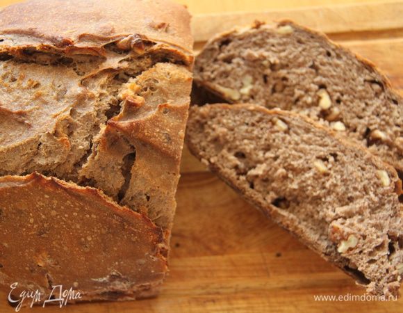 Приятного аппетита и на здоровье! Из данного количества ингредиентов у меня получилось 2 батона хлеба весом 970 г и 1200 г.