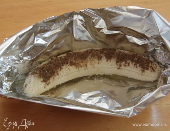 Припорошить корицей.