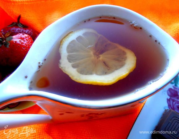 Подаём натуральный насыщенный чаёк дорогим гостям или себя угощаем)))