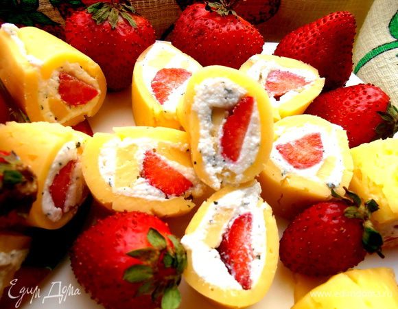 Выкладываем красиво на тарелку...