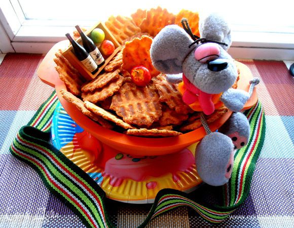 Ну и какой же сырный продукт без мышонка???!!!