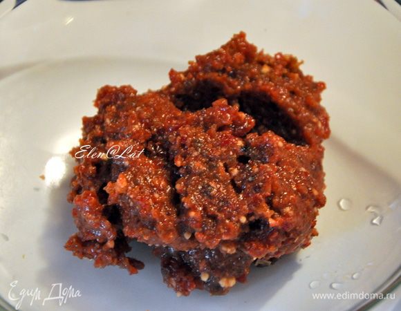 Для начинки измельчить все составляющие в блендаре.