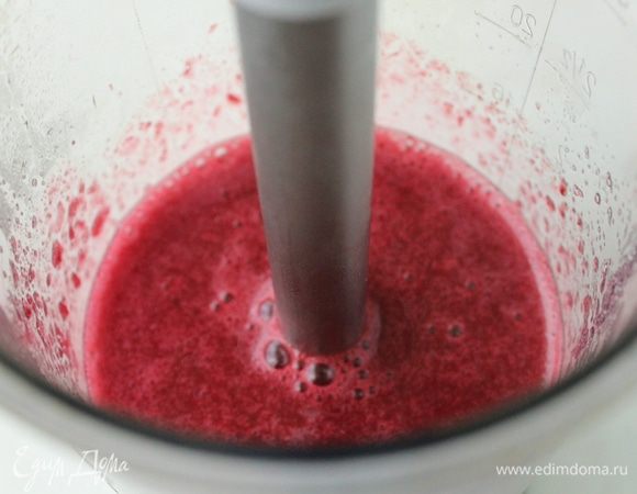 Сделать пюре. Охладить.