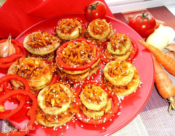 Но и в "холодном" виде в летнюю жару совсем неплохо улетучивается такая закусочка)))