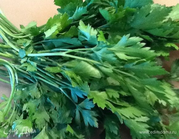 Добавить петрушку. 