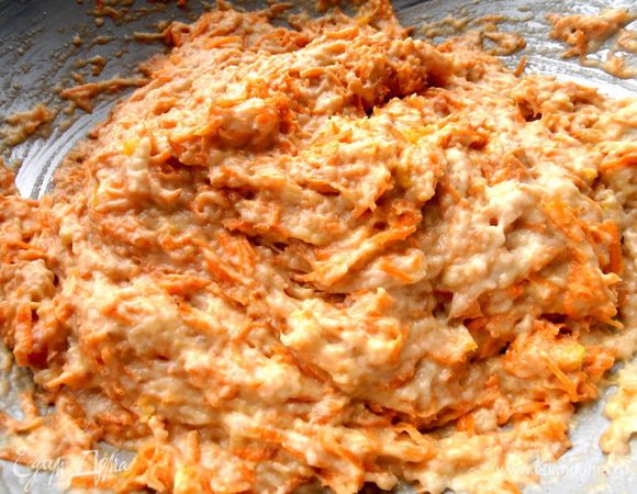 Даём тесту немного постоять, чтобы разрыхлители начали работать)))