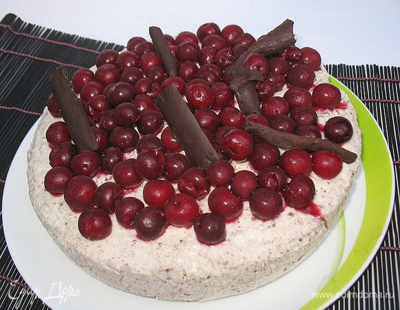 Вот такой тортик у меня получился. 