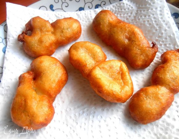 Выкладываем на салфетку и жарим остальные!