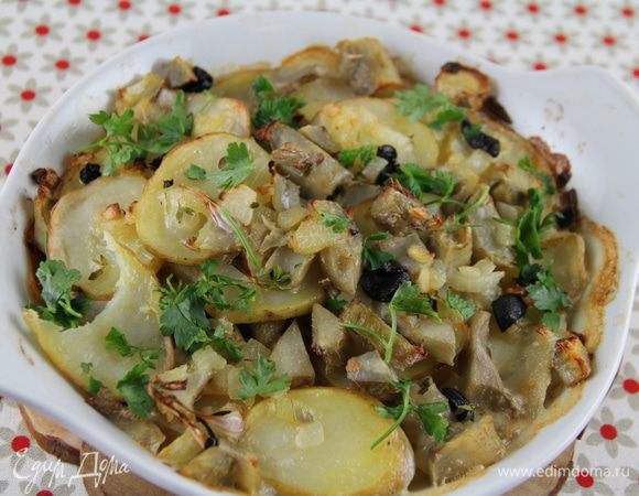 Подаем горячим, посыпав петрушкой. Приятного аппетита))