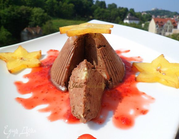 еще я сделала шоколадно-авокадовое морожено,добавив немного шоколада,тоже вкусноооооооо