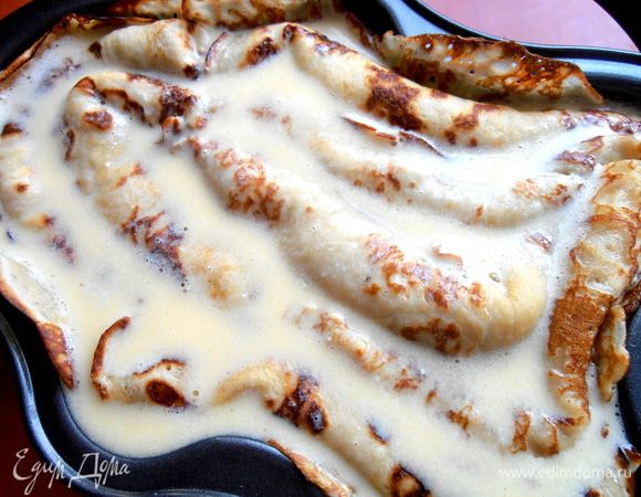 Ставим обе формы в духовку...