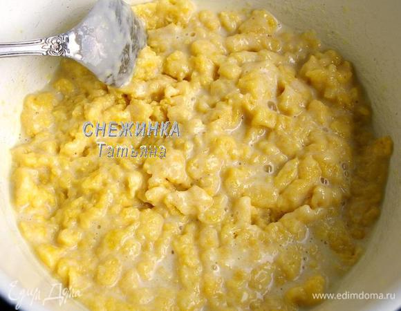 Палочки размокнут, набухнут и получится более-менее однородная масса.