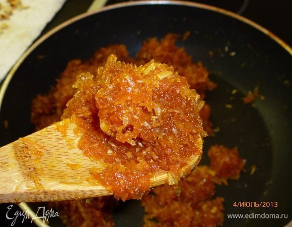 Вот такой становится масса через 10 минут.