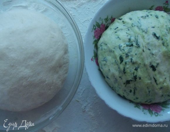 Тесто должно подойти вдвое.