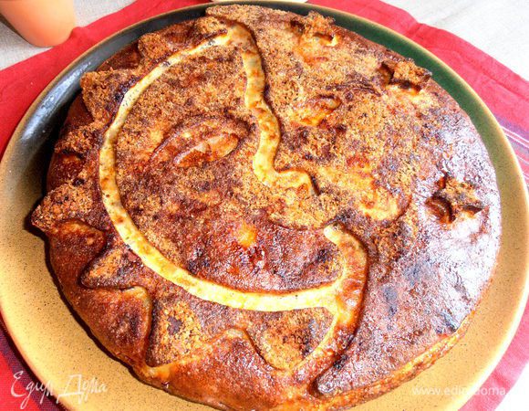 А можно накрыть большим блюдом и резко перевернуть!