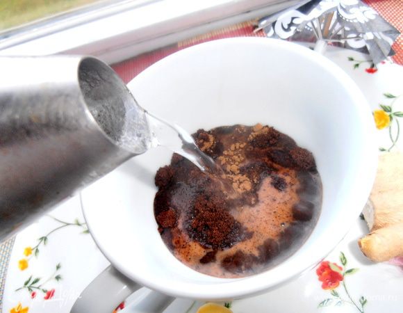 Завариваем кипятком...