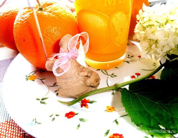 А это мой сюрприз Вам...Такого человечка я обнаружила в магазине,когда выбирала имбирь посочнее)) Если его носить с собой,он притягивает удачу,говорят...