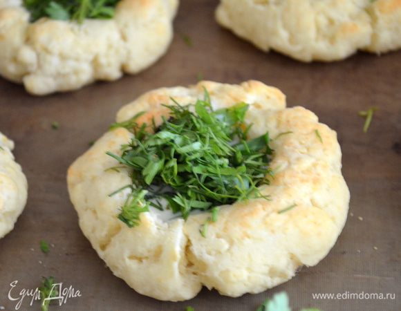 сверху обильно добавляем зелень