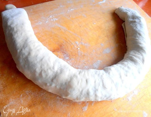 Загибаем подковой, чтобы удобнее было переносить...