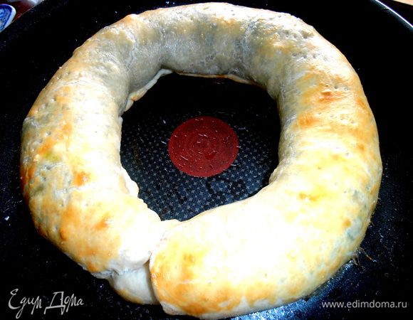 Вынимаем не допечённый штрудель...