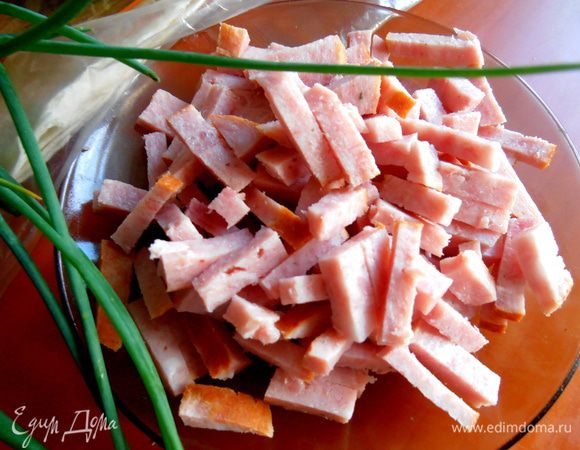 Нарежем соломкой...