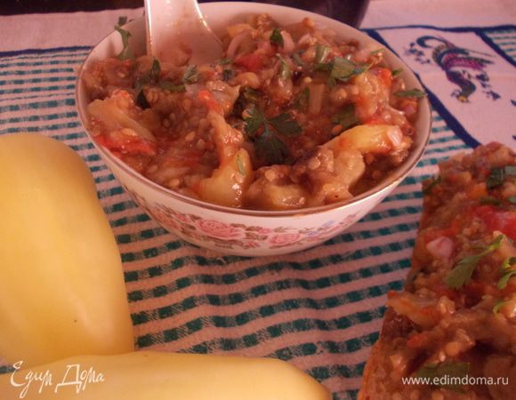 Ещё хочу поблагодарить Вику(Ла Ванду),за рецептик икры из печеных овощей)))www.edimdoma.ru/retsepty/56004/ikra-iz-pechenyh-ovoschey)))Очень полезно и безумно вкусно!!!