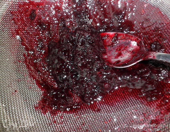 перетираем через сито