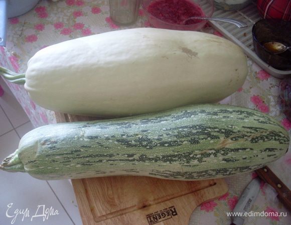 Вот такие кабачки.