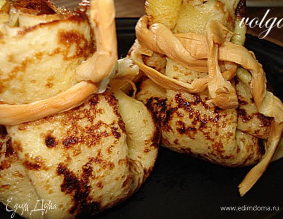 Перед тем, как подать на стол поставить в микроволновку или в духовку до расплавления сыра. Приятного аппетита. 