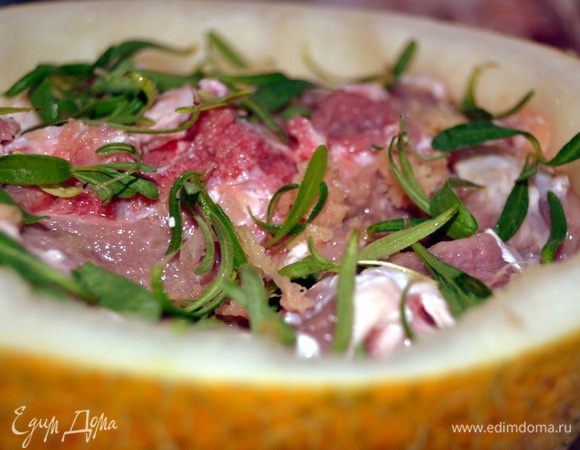 Сверху посыпаем оставшимся розмарином.