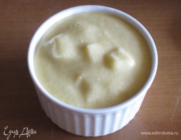 Сверху снова тесто.