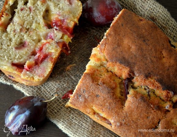 Выпекать примерно час при 200 гр. Готовому кексу дать остыть и тогда уже подавать ,но и в теплом виде он бесподобен)