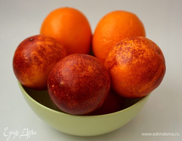  Апельсины хорошо помыть.