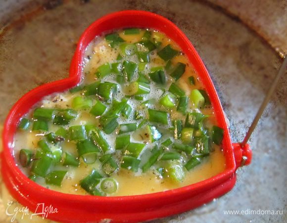 С зеленью...