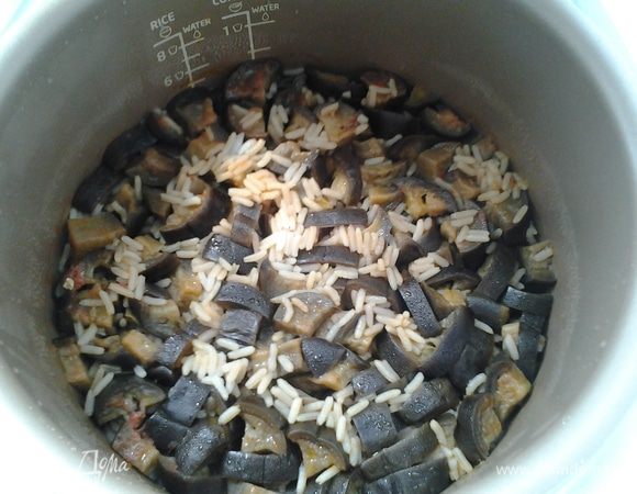 ВВкусный плов с баклажанами, действительно вкусный, я была удивлена!