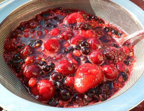 Перетираем через сито