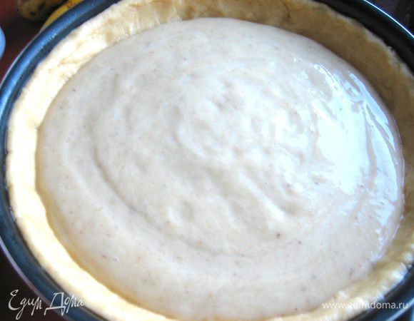 Поверхность пирога мне показалась немного скучной)))