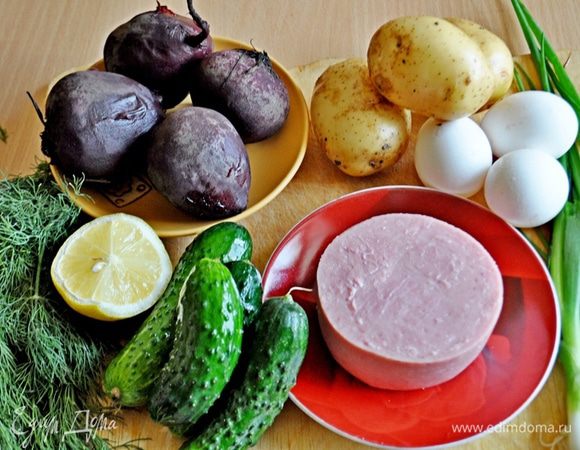 Необходимые продукты: