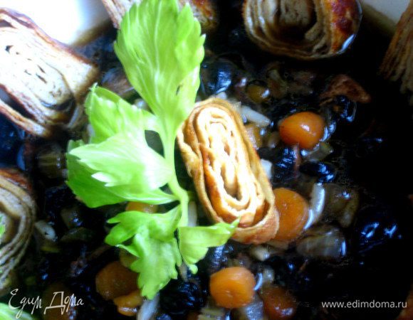 Украшаем или посыпаем зеленью...