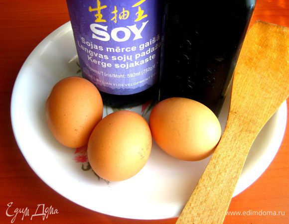 Продукты...Рисовый уксус я заменила несколькими каплями бальзамического уксуса.