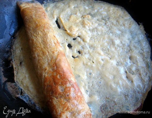 Уф, последнюю порцию выливаем)))