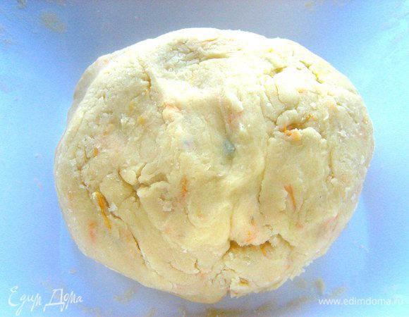 Цветочное тесто готово!